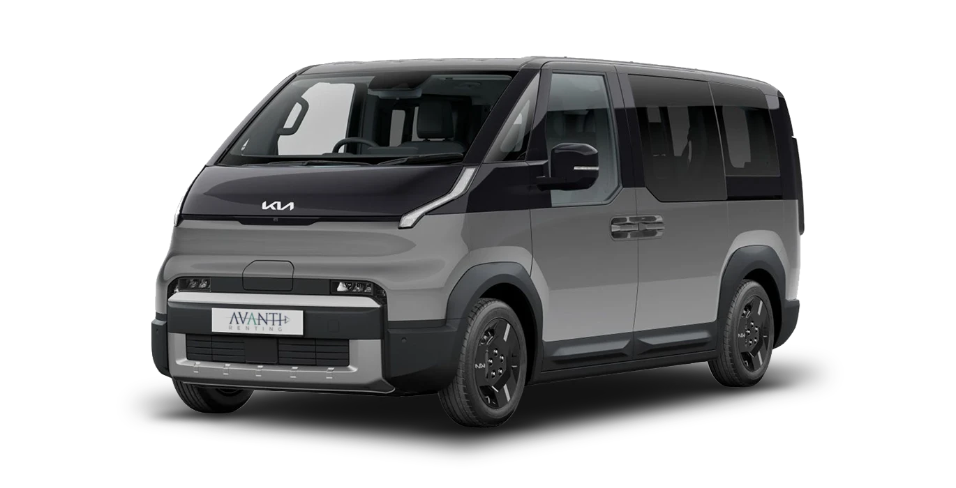 KIA PV5 Passenger L2H1 LR Plus sin fondo principal gris avanti | Avanti Renting
