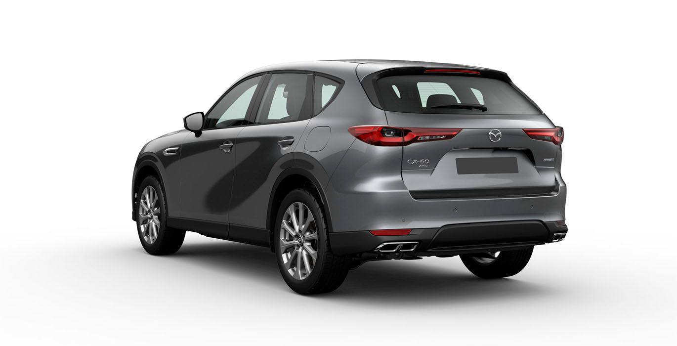 MAZDA CX-60 e-Skyactiv PHEV AWD Exclusive-Line 2 MAZDA CX 60 e Skyactiv PHEV AWD Exclusive Line trasera | Avanti Renting