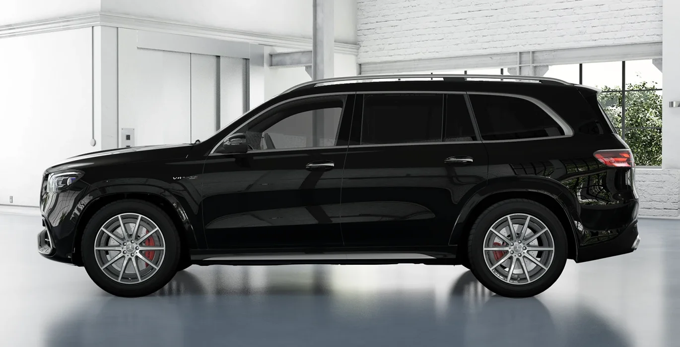 Mercedes AMG GLS 63 4MATIC lateral | Avanti Renting