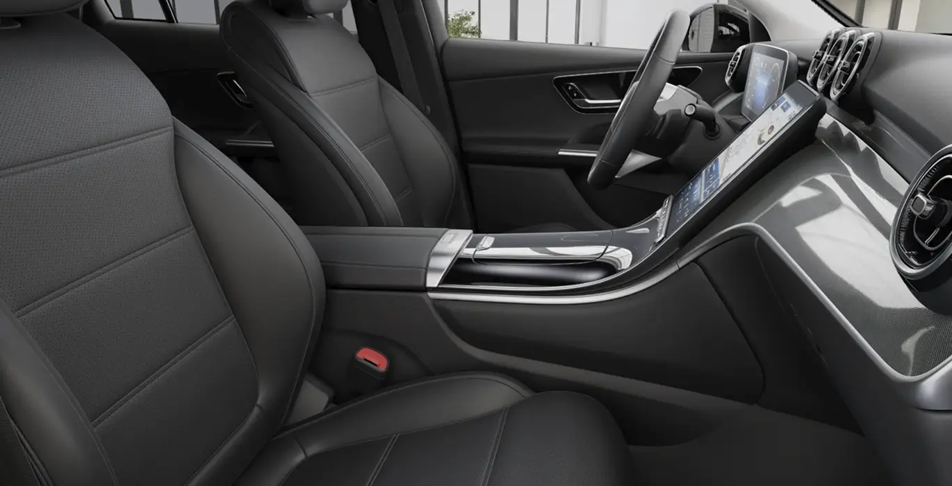 Mercedes Benz GLC Coupe 220D 4MATIC interior delantera II | Avanti Renting