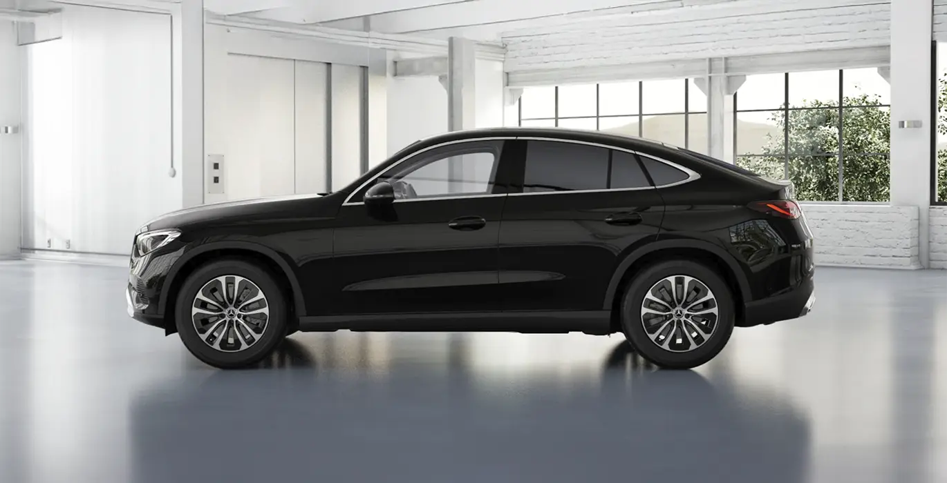 Mercedes Benz GLC Coupe 220D 4MATIC lateral | Avanti Renting