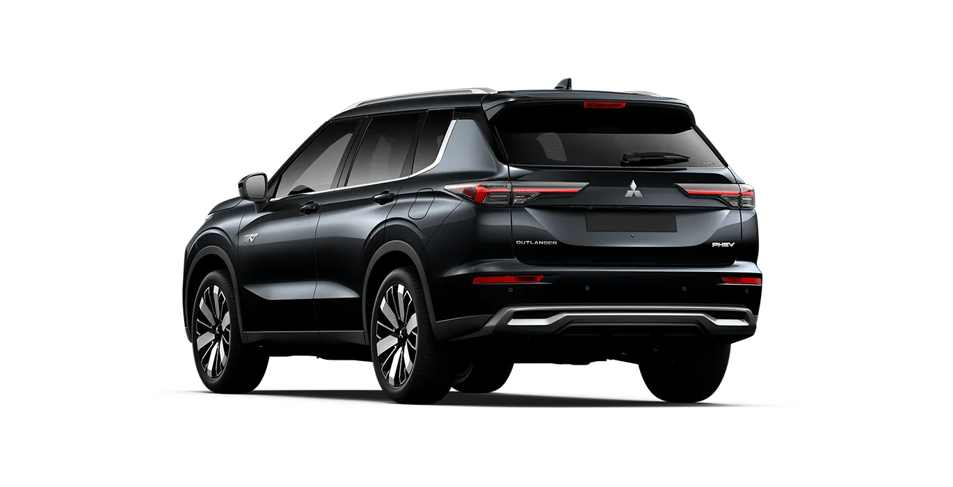 Mitsubishi Outlander PHEV Kaiteki 4WD 306CV trasera negro | Avanti Renting