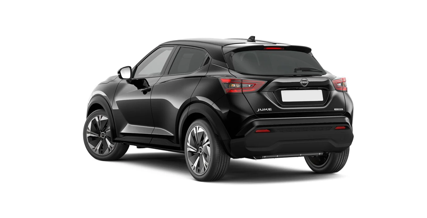 NISSAN JUKE HYBRID N CONNECTA 145CV AUT. trasera negro | Avanti Renting