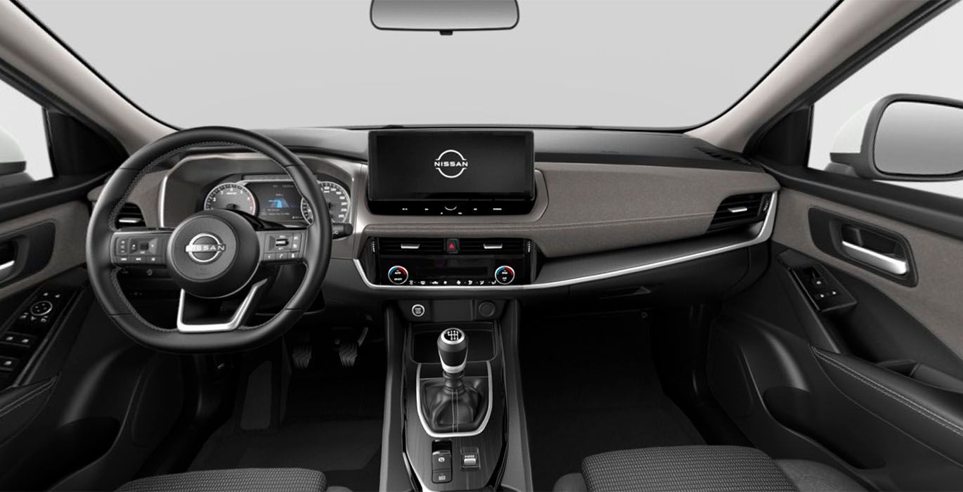 NISSAN Qashqai Acenta DIG T MHEV 4x2 interior delantera 2 | Avanti Renting