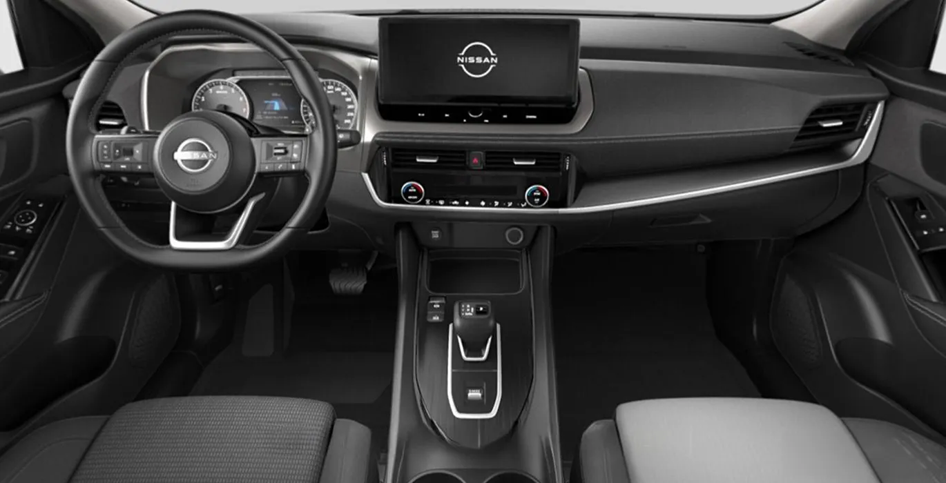 Nissan Qashqai DIG T 117kW 158CV MHEV CVT Acenta interior delantera | Avanti Renting