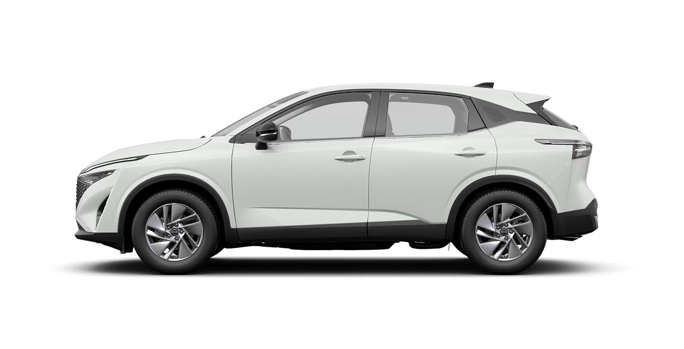 Nissan Qashqai DIG T 158CV MHEV 4x2 Acenta WHT lateral | Avanti Renting