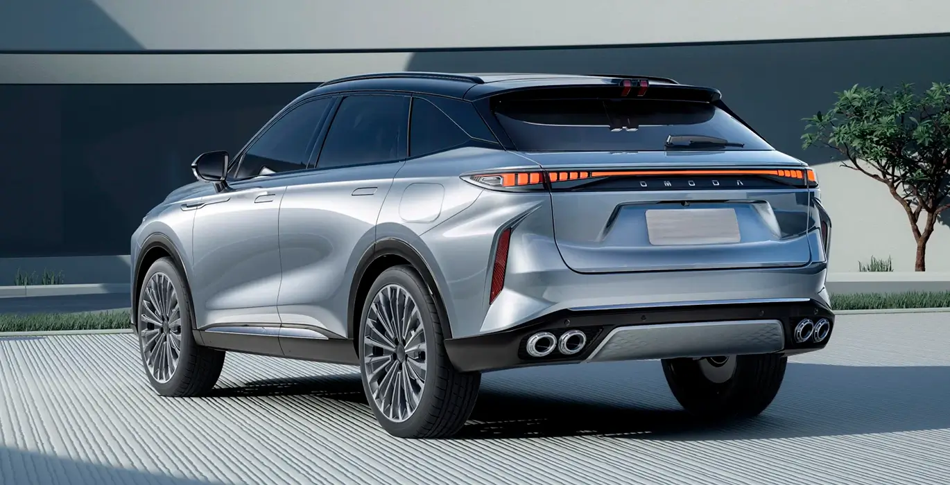 OMODA 9 1.5 TGDI Hibrido Premium 537CV trasera | Avanti Renting