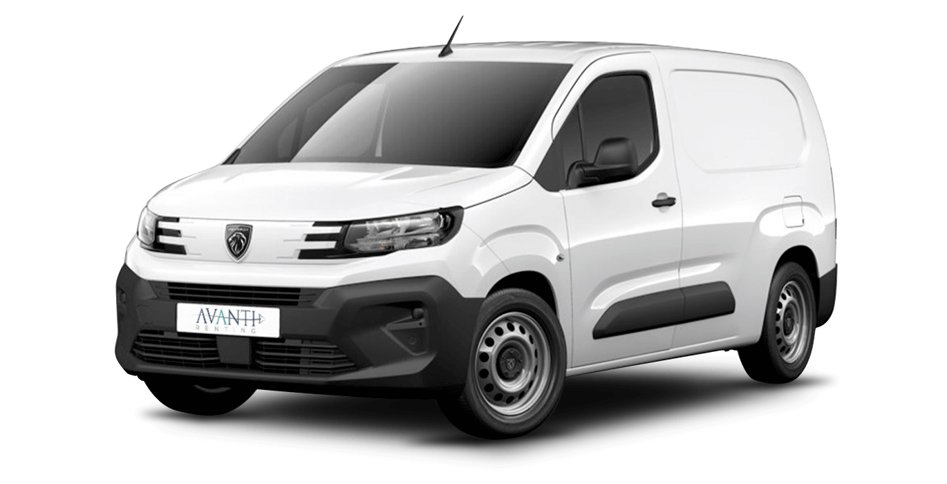 Peugeot Partner Pro Standard BlueHDI restyling sin fondo principal avanti | Avanti Renting