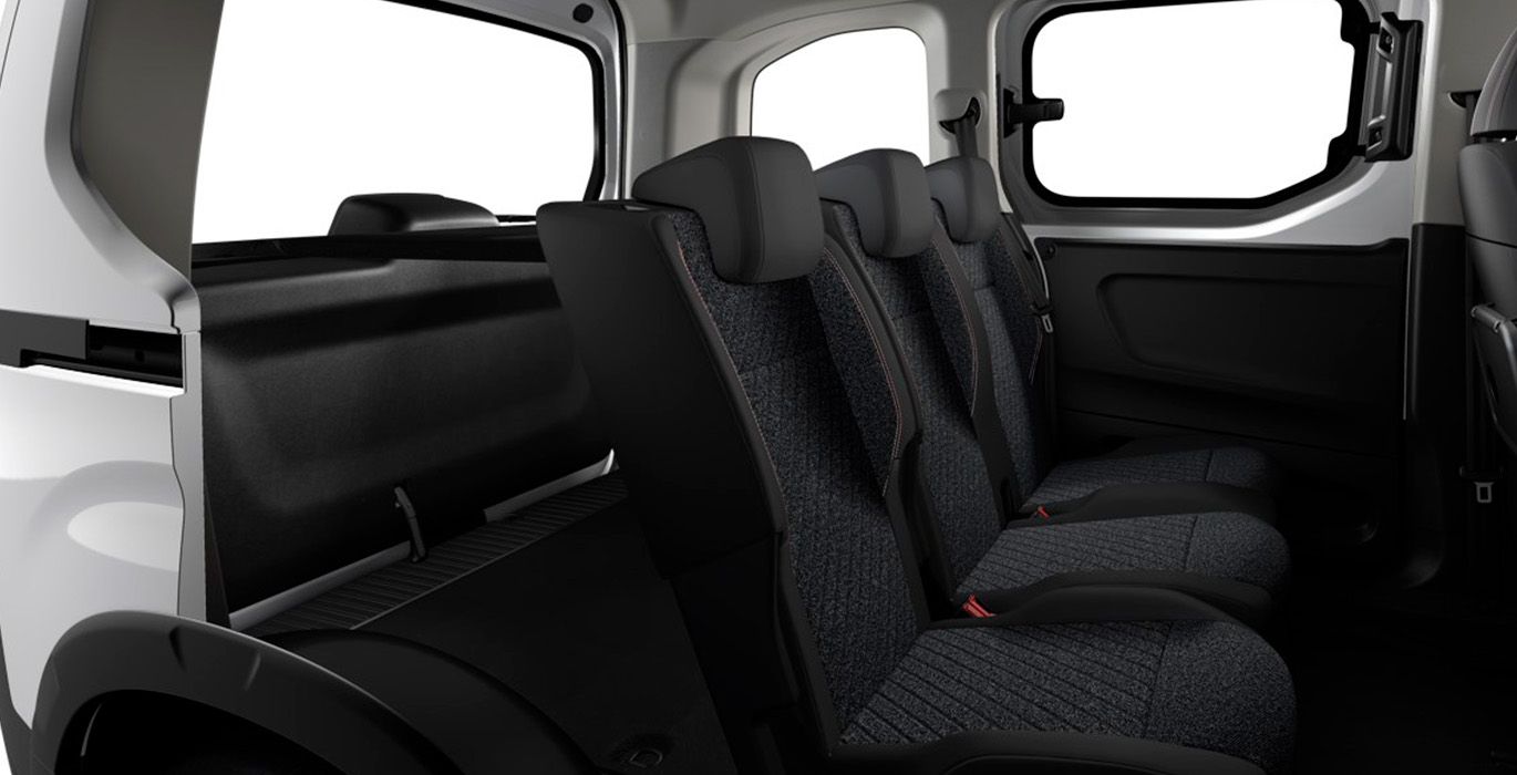 Peugeot Rifter Active Pack Business STD BlueHDi interior perfil | Avanti Renting