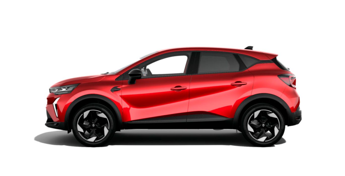 RENAULT CAPTUR TECNHO TCE EDC MHEV exterior perfil | Avanti Renting