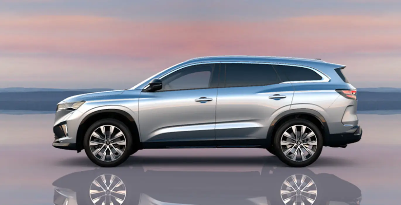RENAULT ESPACE TECHNO E TECH FULL HYBRID 200CV gris lateral | Avanti Renting