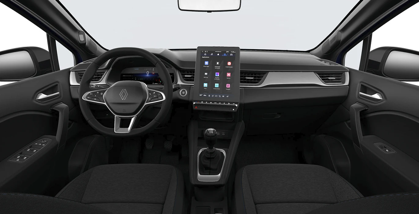 RENAULT Symbioz ECO G Evolution 90kW interior delantera | Avanti Renting