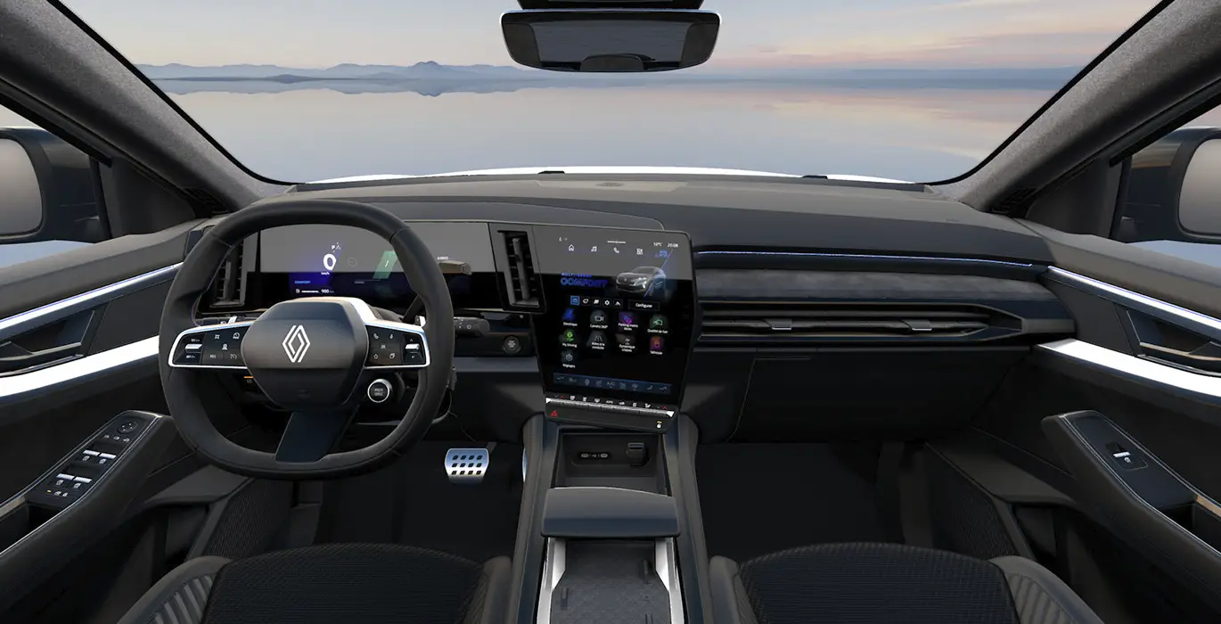 Renault Espace Espirit Alpine Full Hybrid E Tech 146kW 7p interior delantera | Avanti Renting
