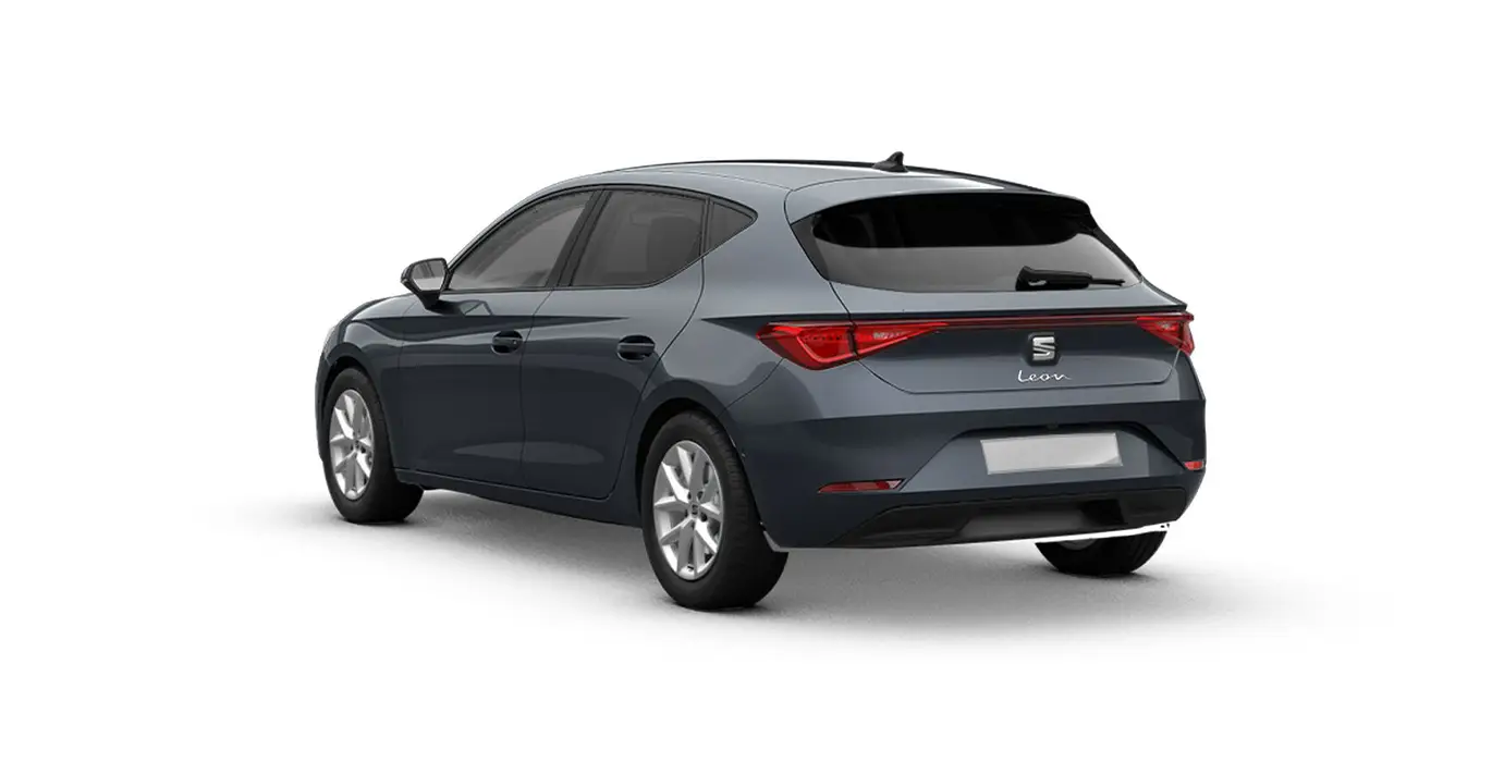Seat Leon 1.5 eTSI 115CV DSG Style XL trasera gris oscuro | Avanti Renting