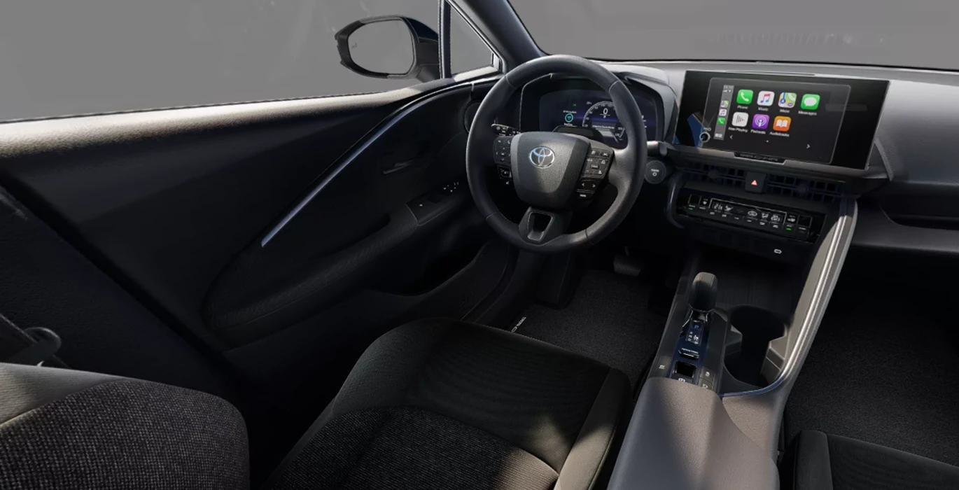 Toyota C HR Business Hybrid 140 CW interior delantera | Avanti Renting