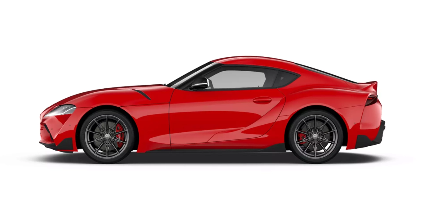 Toyota GR Supra 3.0T 250kW 340CV Performance AT8 lateral | Avanti Renting