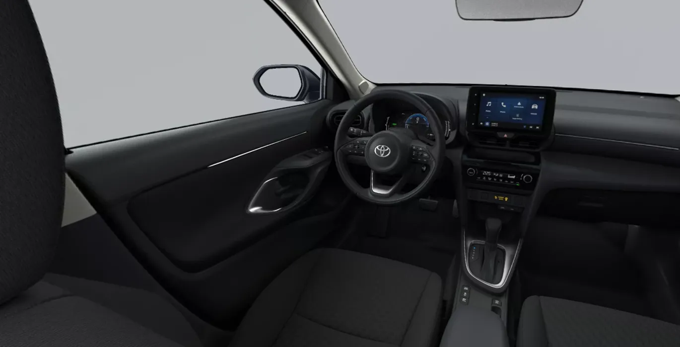 Toyota Yaris Cross 1.5 130H Business interior delantera | Avanti Renting