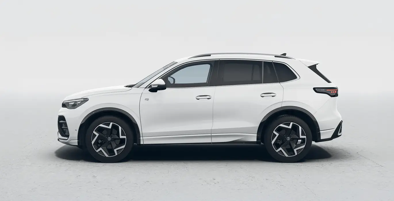 Volkswagen Tiguan R Line 1.5 eTSI 110kW DSG lateral | Avanti Renting