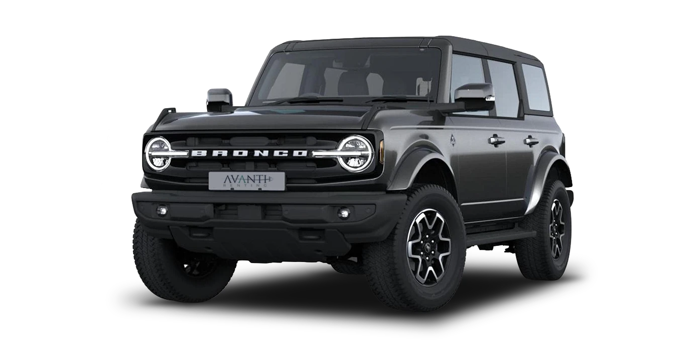 Renting Ford Bronco Outer Banks 2.7 Ecoboost 335CV Automático 4x4