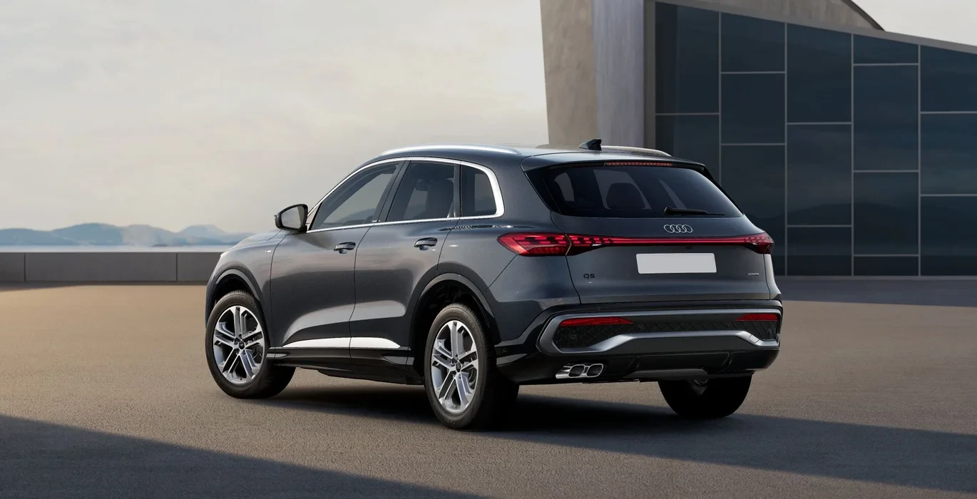AUDI Q5 SUV S line Edition TDI Quattro S Tronic trasera gris tambora | Avanti Renting