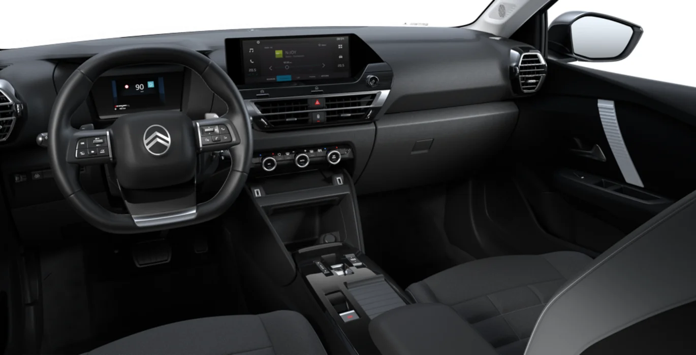 CITROEN C4 X Hybrid 145 Business Edition interior delantera | Avanti Renting