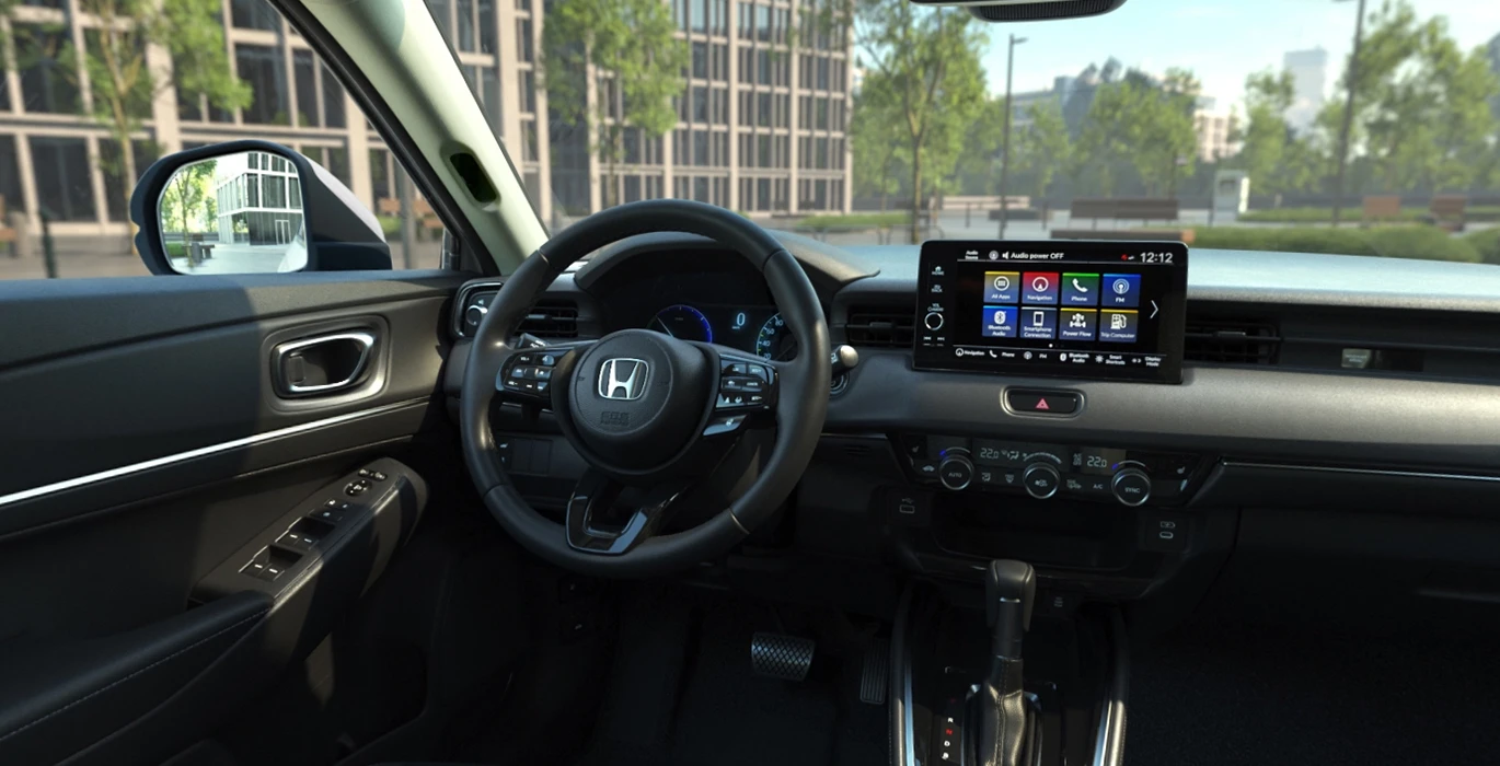 HONDA HR V 1.5 i MMD Elegance 131CV interior delantera | Avanti Renting