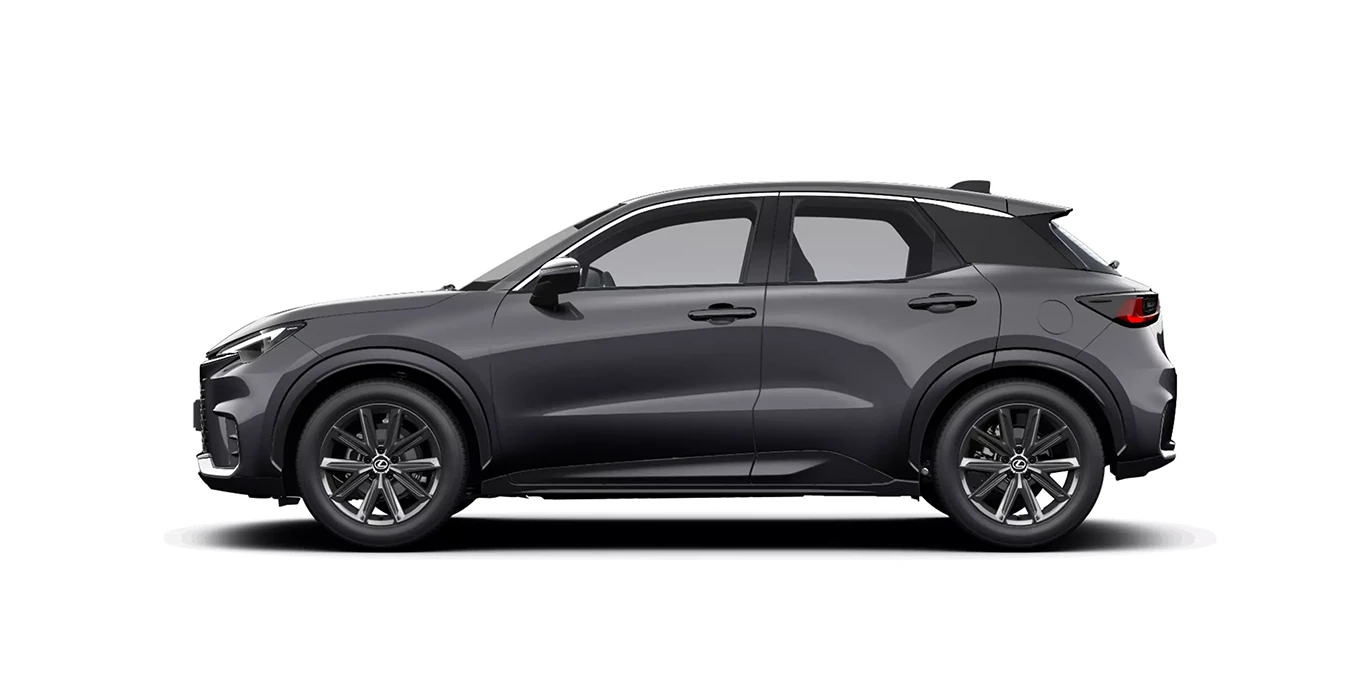 LEXUS LBX Elegant Black 136CV Aut. lateral | Avanti Renting